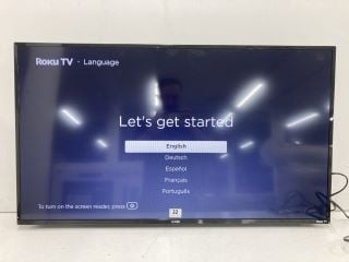 LOGIK 40" TV MODEL L40RFE23 (NO REMOTE, NO STAND, WITH BOX)