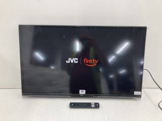 JVC 32" TV MODEL LT-32CF230 (WITH REMOTE, NO STAND, WITH BOX, SENSOR DAMAGE)