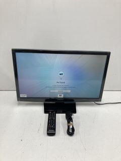 SAMSUNG 24" TV MODEL UE24N4300AE (WITH REMOTE, WITH STAND, CASE DAMAGE, SENSOR DAMAGE, WITH BOX)