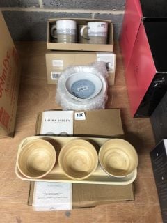 KITCHENWARES TO INCLUDE DENBY BOWLS