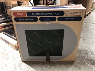 2 X LOGIK CERAMIC HOBS LCHOBKN23