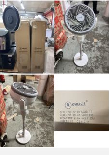 2 X HOMECALL B07ZPL5CBK AND 1 X LOGIK FAN