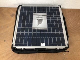 PORTABLE FOLDUP SOLAR PANEL