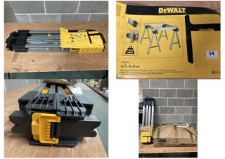 HARDWARE TO INCLUDE A DEWALT WORKSTAND