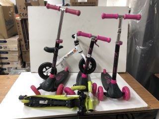 KIDS SCOOTERS AND CHILDS BIKE