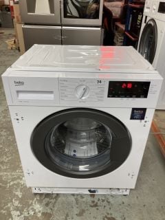 BEKO INTERGRATED 8KG WASHING MACHINE MODEL WTIK84121 RRP £329 (EX DISPLAY)