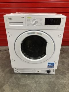 BEKO INTEGRATED 8/5KG WASHER DRYER MODEL: WDIK854451 (EX DISPLAY) RRP: £389