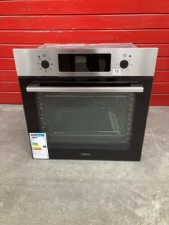 ZANUSSI INTEGRATED SINGLE OVEN MODEL: ZOHCX3X2 (EX DISPLAY)  RRP: £349