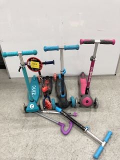 QTY OF KIDS SCOOTERS INC GLOBBER