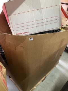 LARGE PALLET OF ITEMS INC CABLES, KITCHEN ITEMS