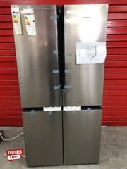 SIEMENS AMERICAN FRIDGE FREEZER MODEL: KF96NVPEAG RRP: £999 (POWERS ON)