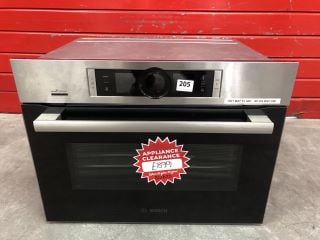 BOSCH BUILT-IN COMPACT OVEN MODEL: CSG656BS7B