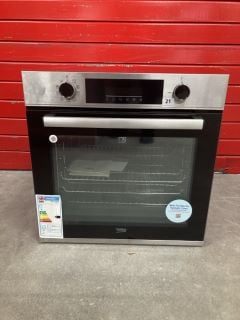 BEKO INTEGRATED SINGLE OVEN MODEL: BBIE22300XFP (EX DISPLAY) RRP: £249