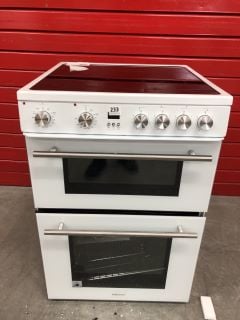 HISENSE FREESTANDING DOUBLE OVEN MODEL: HDE3211BWUK