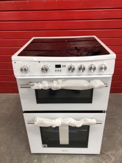 HISENSE FREESTANDING DOUBLE OVEN MODEL: HDE3211BWUK