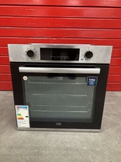 BEKO INTEGRATED SINGLE OVEN MODEL: BBIE22300XFP (EX DISPLAY) RRP: £249