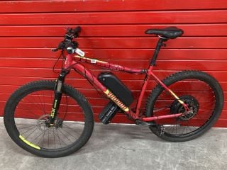 VOODOO SR SUNTOUR E-BIKE RRP: £1,425 (MPSS03027552) (VAT ONLY PAYABLE ON BUYERS PREMIUM)