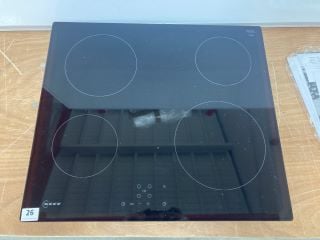 NEFF INDUCTION HOB MODEL: T16NBE1L/01 (EX DISPLAY) RRP: £269