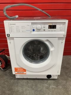 INDESIT INTEGRATED 7/5KG WASHER DRYER MODEL: BIWDIL75125UKN RRP: £381(EX DISPLAY)