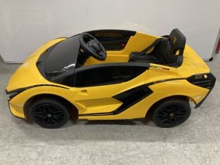 KIDS RIDEABLE LAMBORGHINI SIAN CAR