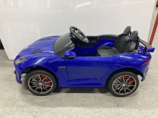 KIDS RIDEABLE JAGUAR F TYPE CAR