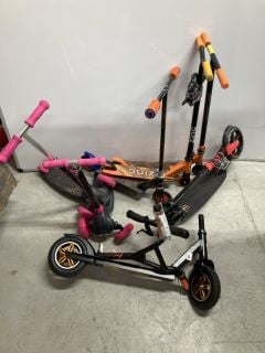 7 X KIDS SCOOTERS INC NERF