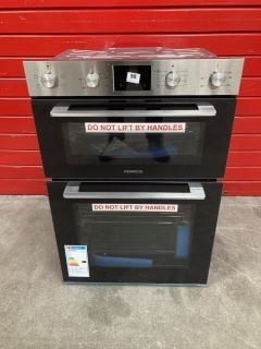 KENWOOD INTEGRATED DOUBLE OVEN MODEL: KBID 21 (EX DISPLAY) RRP: £310