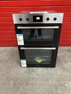 ZANUSSI INTEGRATED DOUBLE OVEN MODEL: XKHNL3X1 (EX DISPLAY) RRP: £406