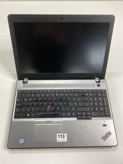 LENOVO THINKPAD E570 LAPTOP IN BLACK. (UNIT ONLY) (SALVAGE PARTS ONLY).   [JPTN41238]