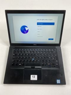 DELL LATITUDE 7490 256GB LAPTOP IN BLACK: MODEL NO P73G (WITH CHARGER ONLY(NO BOX)). INTEL CORE I5-8250, 16GB RAM,   [JPTN41431]