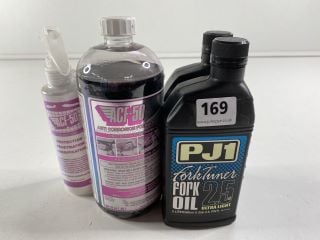 4 X MOTORBIKE ACCESSORIES TO INC FORK OIL