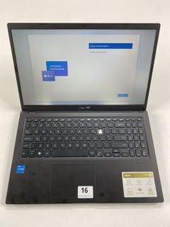 ASUS NOTEBOOK PC 256GB LAPTOP IN BLACK: MODEL NO X1500E (UNIT ONLY) (KEYBOARD FAULT). INTEL CORE I3-1115G4, 8GB RAM,   [JPTN41404]