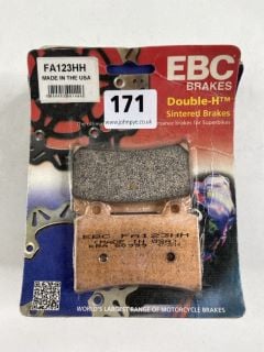 8 X EBC MOTORBIKE BRAKEPADS