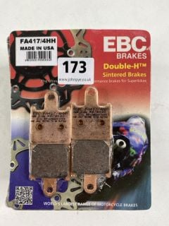 8 X EBC MOTORBIKE BRAKEPADS