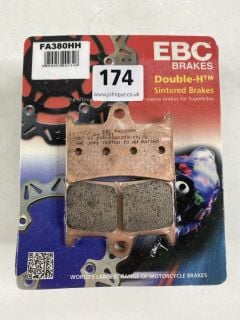 8 X EBC MOTORBIKE BRAKEPADS