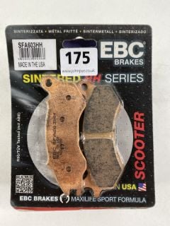 8 X EBC MOTORBIKE BRAKEPADS