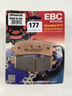 8 X EBC MOTORBIKE BRAKEPADS