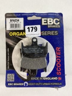 8 X EBC MOTORBIKE BRAKEPADS