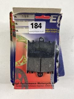 8 X EBC MOTORBIKE BRAKEPADS