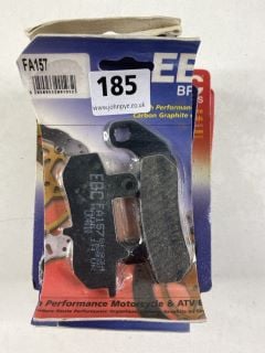 8 X EBC MOTORBIKE BRAKEPADS