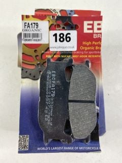 8 X EBC MOTORBIKE BRAKEPADS