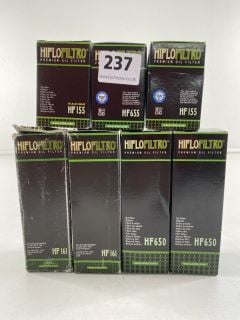 QUANTITY OF HIFLO BIKE FILTERS TO INC OIL FILTER