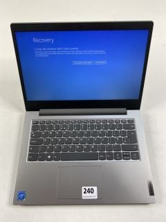 LENOVO IDEAL PAD 1 14-IGL05 64GB LAPTOP IN GREY. (UNIT ONLY (NO BOX OR CHARGER)) (TOUCH PAD FAULT). INTEL CELERON N4020, 4GB RAM, 14.0" SCREEN  [JPTN41502]