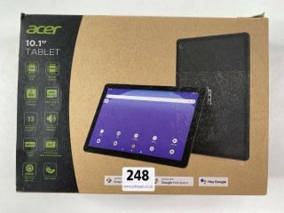 ACER 10.1" TABLET 32GB TABLET WITH WIFI IN BLACK: MODEL NO ACTAB1024 (WITH BOX & ACCESSORIES)  [JPTN41506]