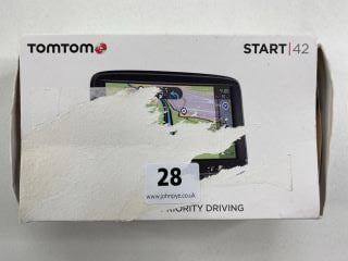 TOMTOM START 42 SATNAV IN BLACK: MODEL NO 4AA43 (WITH BOX & ACCESSORIES)  [JPTN41423]