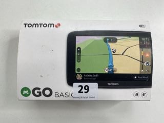 TOMTOM GO BASIC (4BA63) SATNAV IN BLACK. (WITH BOX & ACCESSORIES)  [JPTN41391]