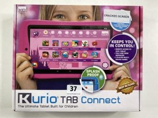 KURIO TAB CONNECT 16GB TABLET WITH WIFI IN PINK: MODEL NO 01516 (WITH BOX (NO CHARGE CABLE))  [JPTN41384]