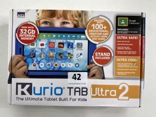 KURIO TAB ULTRA 2 32GB TABLET WITH WIFI IN BLUE: MODEL NO 9309S (WITH BOX (NO CHARGE CABLE))  [JPTN41378]