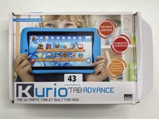 KURIO TAB ADVANCE 16GB TABLET WITH WIFI IN BLACK: MODEL NO 01516 (WITH BOX(NO CHARGER))  [JPTN41358]