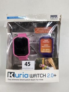 KURIO WATCH 2.0+ SMARTWATCH IN PINK. (WITH BOX & ACCESSORIES)  [JPTN41403]